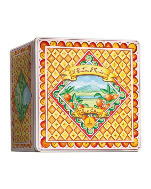 Panettone Fiasconaro Dolce e Gabbana al Mandarino da 1 kg - immagine 2