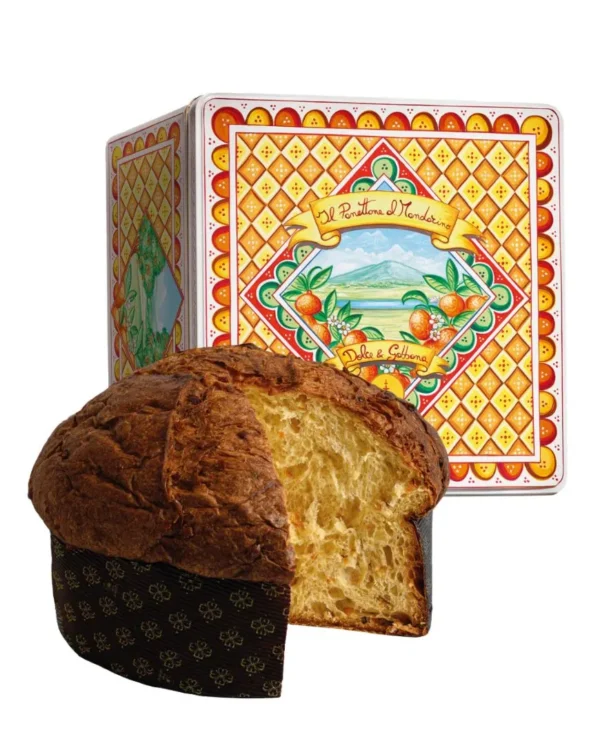 Panettone Fiasconaro Dolce e Gabbana al Mandarino da 1 kg - immagine 1
