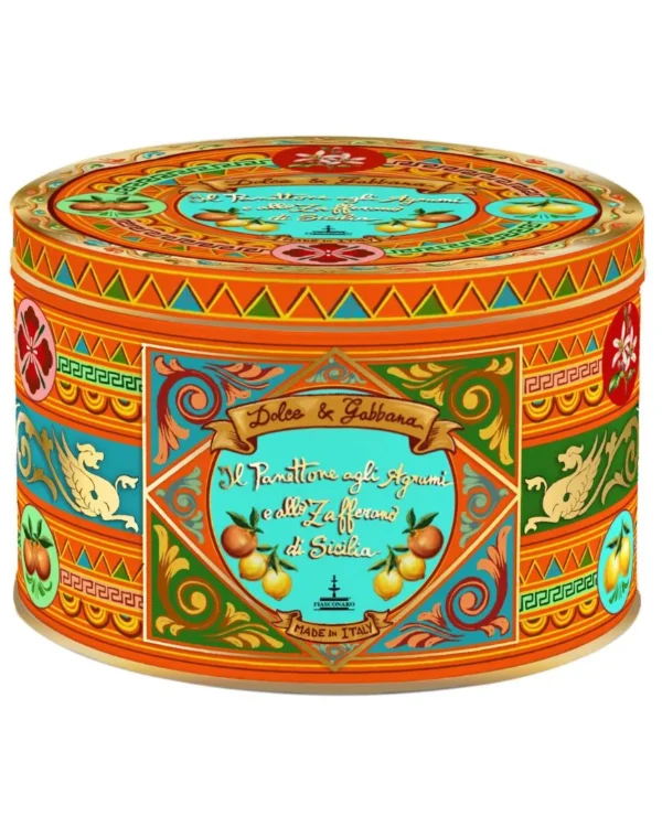 Panettone Fiasconaro Dolce e Gabbana Agrumi e Zafferano di Sicilia 1 kg - immagine 1