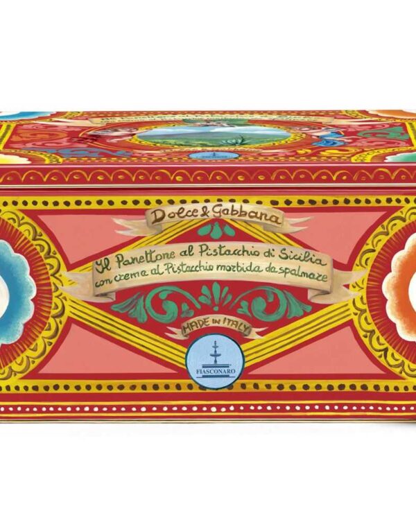 Panettone Fiasconaro Dolce e Gabbana al Pistacchio di Sicilia 1Kg - immagine 2