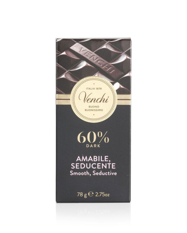 Tavoletta Venchi Extra Fondente 60% 78g - immagine 2