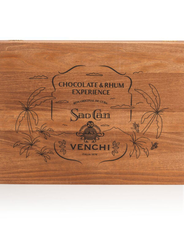 Cioccolato Venchi e Rum Riserva 20anni Confezione Regalo 332g + 20cl - immagine 3