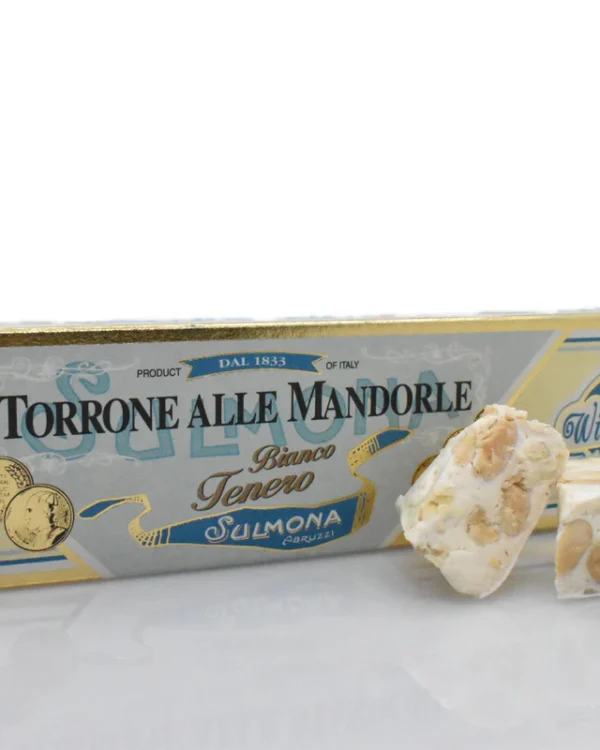 Torrone Bianco Tenero alle Mandorle William Di Carlo 200g - immagine 1