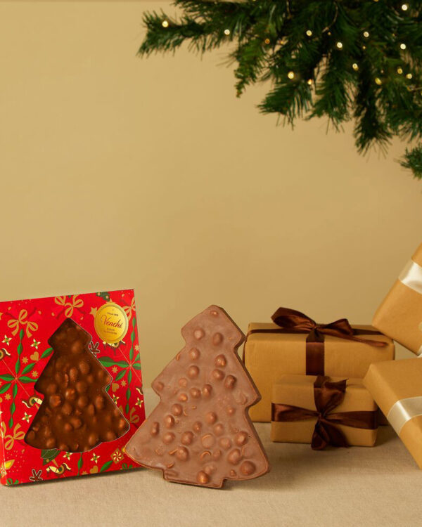 Brutto e Buono Venchi a forma di Pino Nocciolato Latte 200g - immagine 1