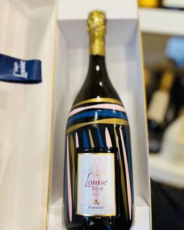 Champagne Rosé Brut 'Cuvée Louise' Pommery 2004 Nuova Etichetta (Confezione)