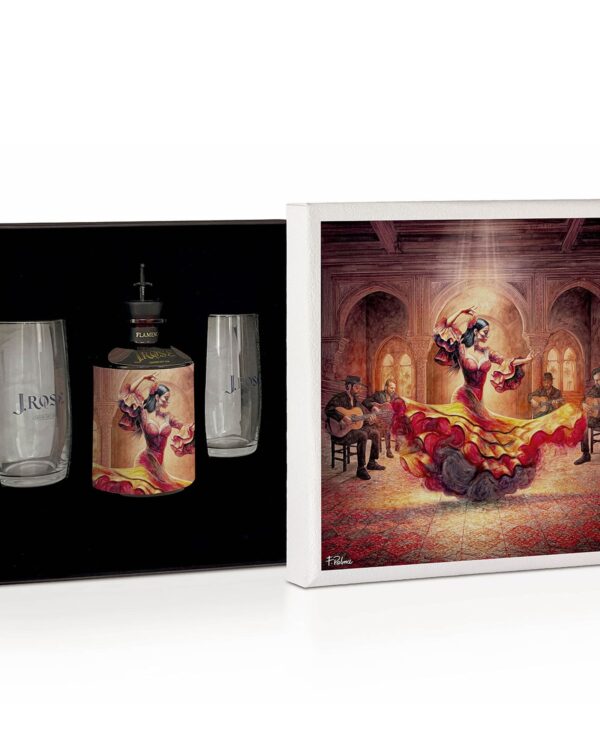 J. Rose Flamenco Gin Luxury Box Con Cover Quadro - immagine 1