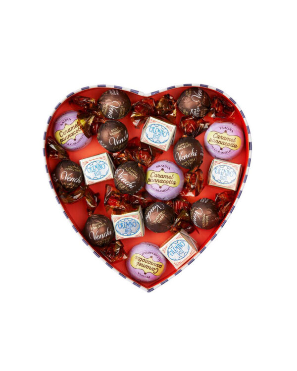 Confezione Cuore con Cioccolatini assortiti 240 g - immagine 3