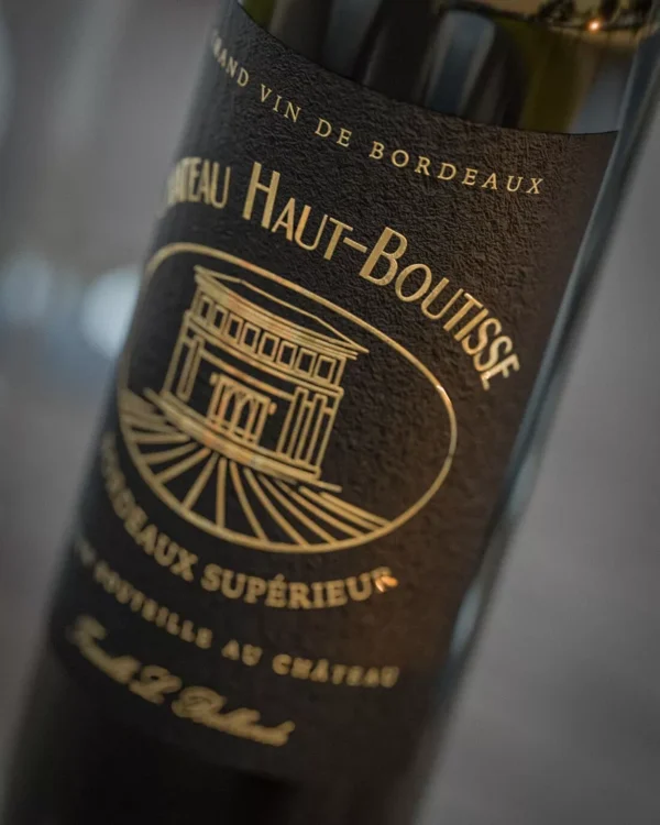 Vino rosso Bordeaux Supérieur  Château Haut Boutisse 2023 - immagine 4