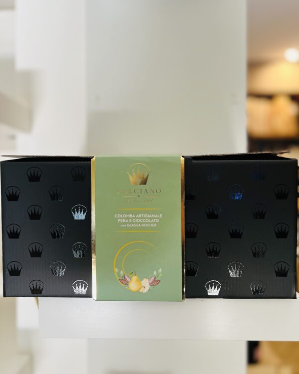 Colomba Artigianale Pera e Cioccolato Calciano - immagine 1