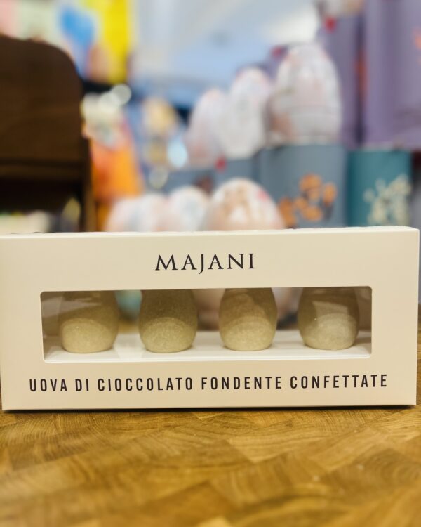 Majani  Uova di Cioccolato Fondente Confettate  155gr - immagine 1