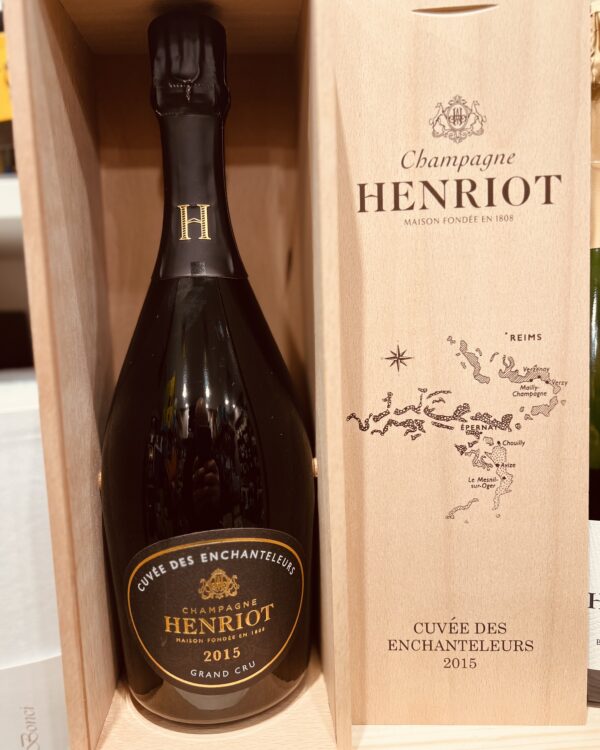 Champagne Henriot  Cuvée des Enchanteleurs 2015 Grand Cru Cassetta Legno - immagine 1