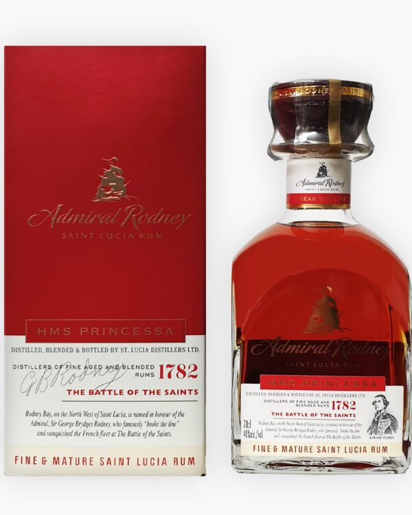 Rum Admiral Rodney Fine e Mature Saint Lucia HMS Princessa - immagine 1
