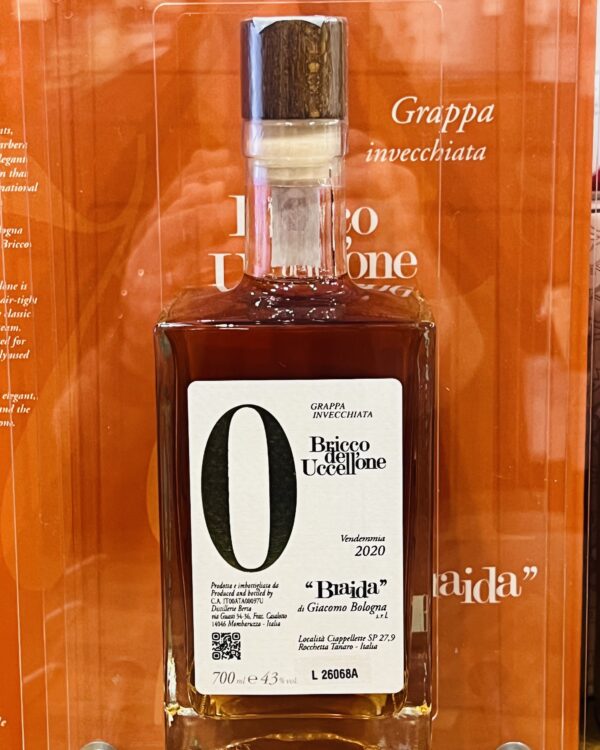 Grappa di Bricco dell'Uccellone  Braida in Plexiglass - immagine 1