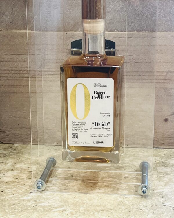 Grappa di Bricco dell'Uccellone  Braida in Plexiglass - immagine 4