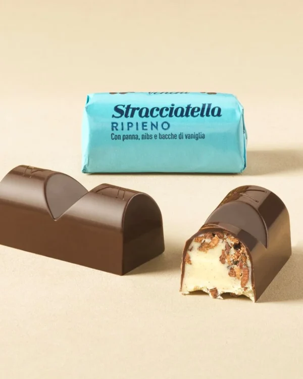 Lingottino Stracciatella Fondente Venchi in Sacchetto da 100g - immagine 1