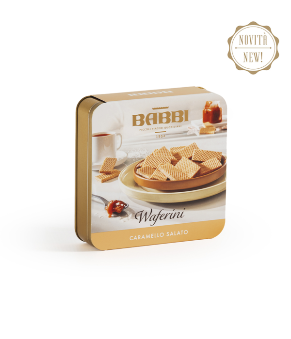 Waferini Oro Caramello Salato Babbi 190g - immagine 1