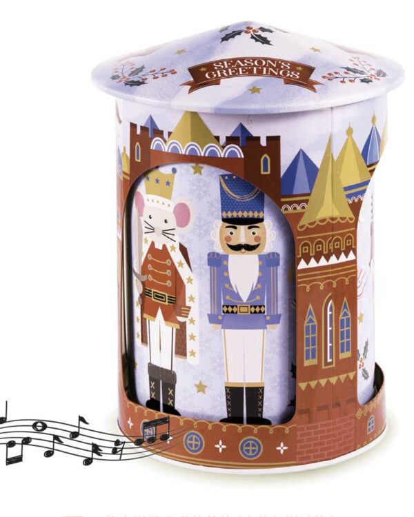 Schiaccianoci Lattina musicale con Carillon 200g - immagine 1