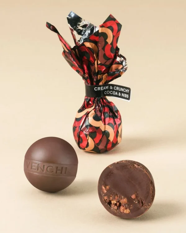 Venchi Cream e Crunchy Cioccolatino Fondente 100g in sacchetto da 100g - immagine 2