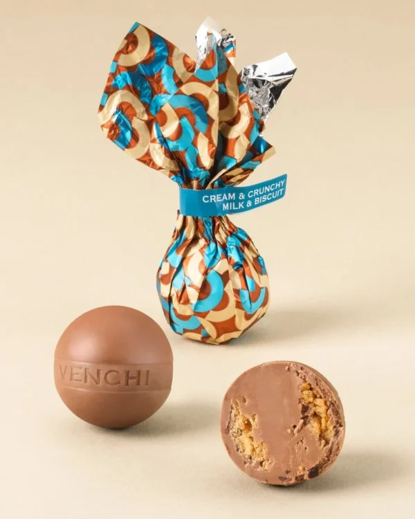 Venchi Cream e Crunchy Cioccolatino Choco-Biscuit in sacchetto da 100g - immagine 3