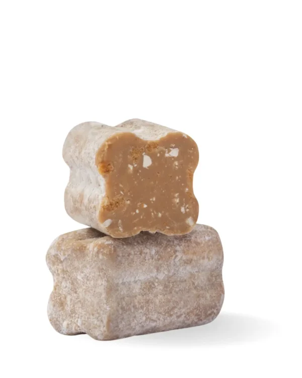 Mini Tartufi Caramello salato e meringa, Pistacchio e Cacao, Fondente e Arancia Sacchetto 180g - immagine 3