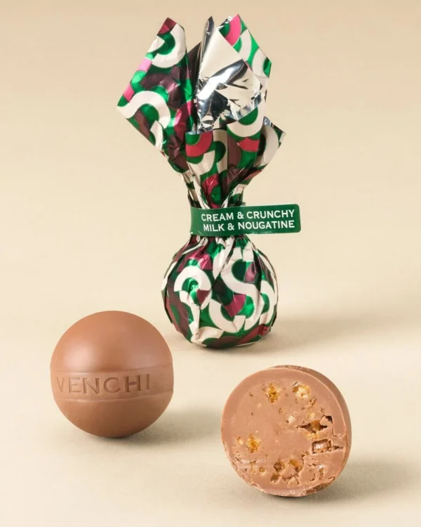 Venchi Cream e Crunchy Cioccolatino Nougatine in sacchetto da 100g - immagine 2