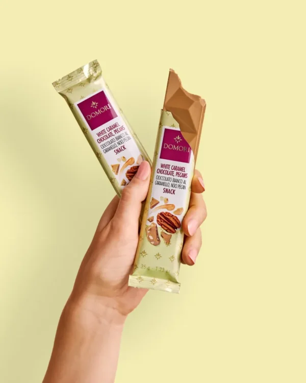 Snack Cioccolato Bianco e Noci Pecan - immagine 1