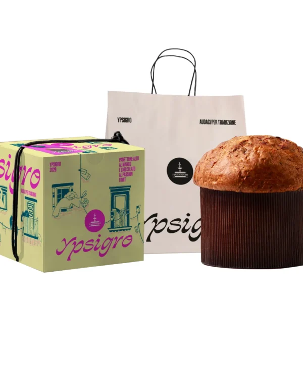 Ypsigro Panettone Fiasconaro al Mango e Cioccolato al Passion Fruit - immagine 2